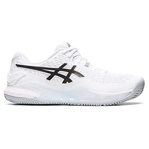 Produktbild: ASICS Herren Gel-Resolution 9 Clay Sneaker, White/Black, 42.5 EU