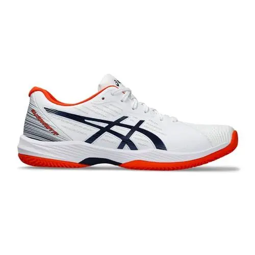 Produktbild: ASICS Herren Solution Swift Ff Clay Sneaker, White Blue Expanse, 42 EU