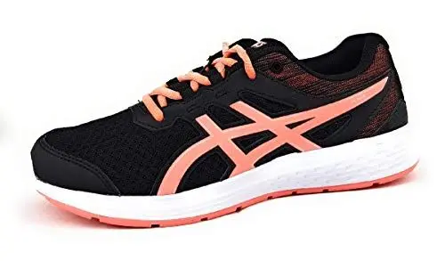 Produktbild: Asics Ikaia 9 Gs Straßen-Laufschuh, Black/Pure Silver, 37 EU