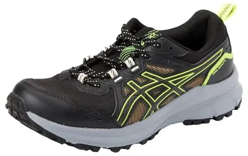 Produktbild: ASICS Herren Trail Scout 3 Sneaker, Black Safety Yellow, 40.5 EU