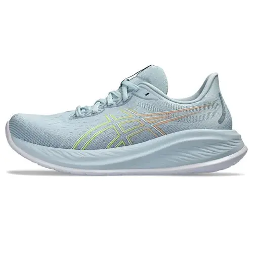 Produktbild: ASICS Herren Gel-Cumulus 26 Sneaker, KÜHLES GRAU/SICHERHEITSGELB, 41.5 EU
