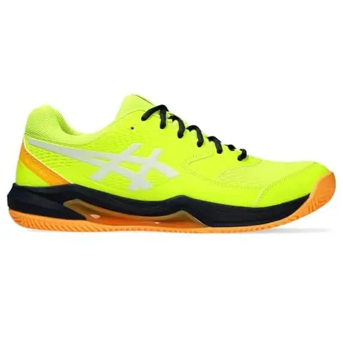 Produktbild: ASICS Herren Gel-Dedicate 8 Padel Sneaker, Safety Yellow White, 43.5 EU