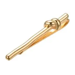 Produktbild: Asienice Krawattennadel für Herren Gold Krawattennadeln Personalisierte Knoten Krawattenklammer Hochzeit Schmuck Geschenk