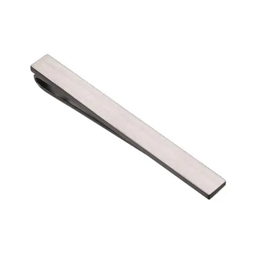 Produktbild: Asienice Pistole Krawattenklammer Für Männer Cool Edelstahl Krawattennadel Schwarz Matt für herren Herrenschmuck