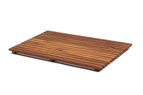 Produktbild: asinox TEK4A5070 Duschmatte aus Teakholz, Rechteck, 70 cm
