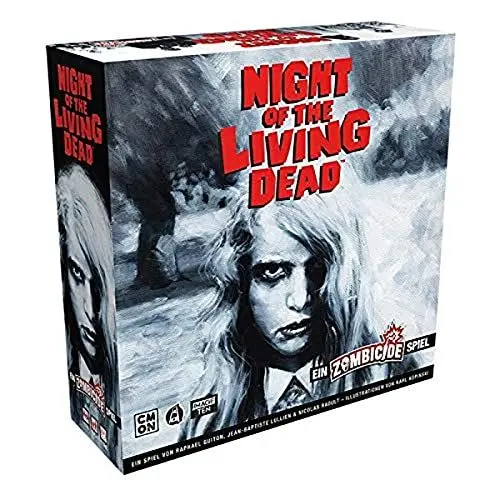 Produktbild: Asmodee | CMON | Zombicide: Night of the Living Dead | Expertenspiel | Dungeon Crawler | 1-6 Spieler | Ab 15+ Jahren | 60+ Minuten | Deutsch