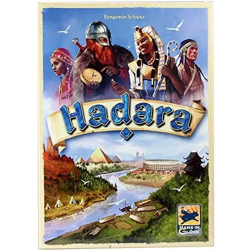 Produktbild: Asmodee | Hans im Glück | Hadara | Kennerspiel | Strategiespiel | 2-5 Spieler | Ab 10+ Jahren | 45+ Minuten | Deutsch