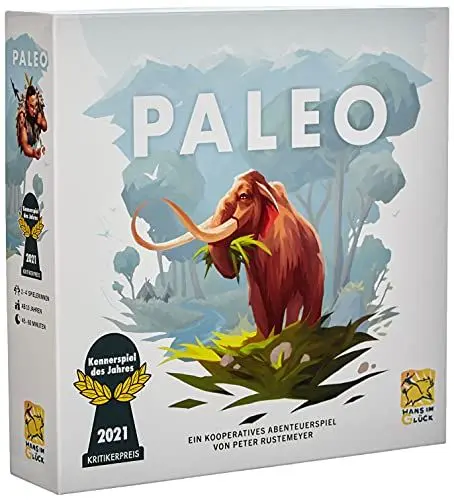 Produktbild: Hans im Glück, Paleo, Grundspiel, Kennerspiel des Jahres 2021, Brettspiel, 2-4 Spieler, Ab 10+ Jahren, 45-60 Minuten, Deutsch