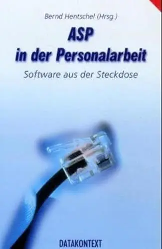 Produktbild: ASP in der Personalarbeit: Software aus der Steckdose