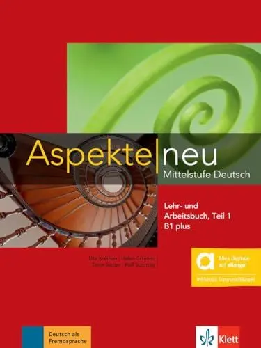 Produktbild: Aspekte neu B1 plus Teil 1 - Hybride Ausgabe allango: Mittelstufe Deutsch. Lehr- und Arbeitsbuch mit Audios Teil 1 inklusive Lizenzschlüssel allango (24 Monate) (Aspekte neu: Mittelstufe Deutsch)