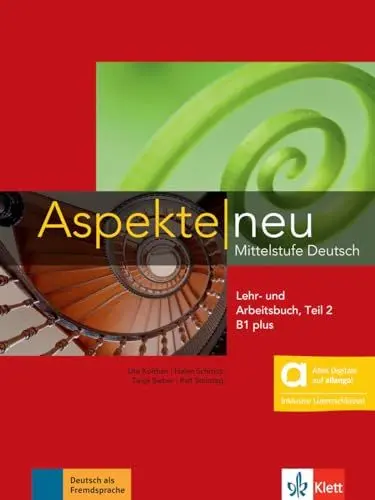 Produktbild: Aspekte neu B1 plus Teil 2 - Hybride Ausgabe allango: Mittelstufe Deutsch. Lehr- und Arbeitsbuch mit Audios Teil 2 inklusive Lizenzschlüssel allango (24 Monate) (Aspekte neu: Mittelstufe Deutsch)