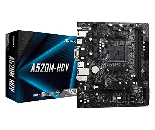 Produktbild: ASRock A520M-HDV Mainboard