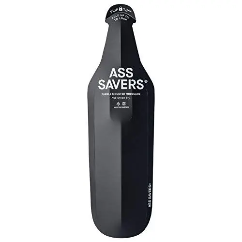 Produktbild: Ass Savers Unisex Sattel Schutzblech Für Breitreifen, Large Schwarz