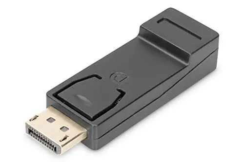 Produktbild: DIGITUS DisplayPort Grafik Adapter Stick, DP zu HDMI Typ A, Full HD 60Hz, 1920 x 1080 Pixel, Schwarz