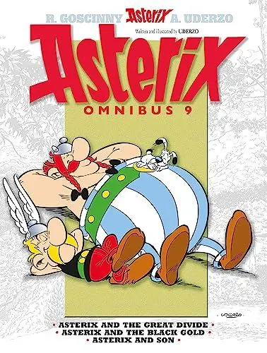 Produktbild: Asterix: Asterix Omnibus 9: Asterix and The Great Divide, Asterix and The Black Gold, Asterix and Son