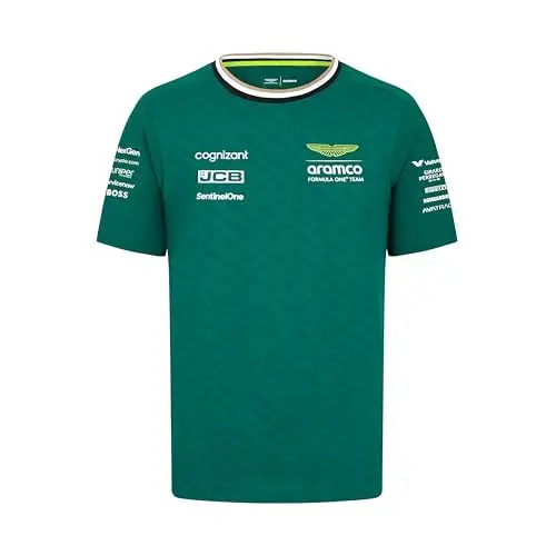 Produktbild: ASTON MARTIN F1 2024 Fernando Alonso Team Tshirt für Kinder - Grün - Größe: 116