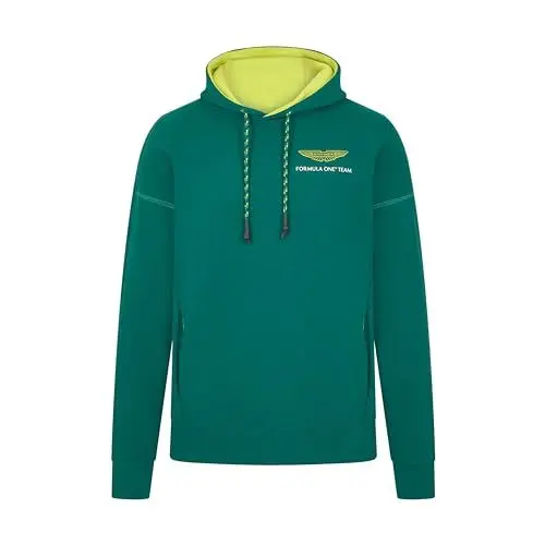 Produktbild: Aston Martin F1 Logo Kapuzenpulli Herren - Grün - Größe: M