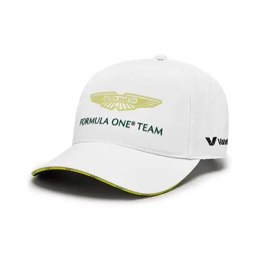 Produktbild: Aston Martin F1 Team Kappe 2024 - Unisex - Weiß - Einheitsgröße