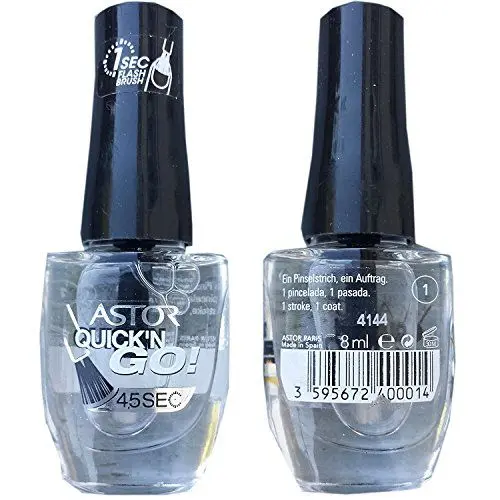 Produktbild: Astor 45 Seconds Quick'n Go Nagellack, Farbe 001, 1er Pack (1 x 8 ml)