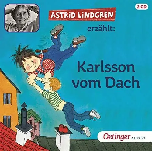 Produktbild: Astrid Lindgren erzählt: Karlsson vom Dach: (2 CD)