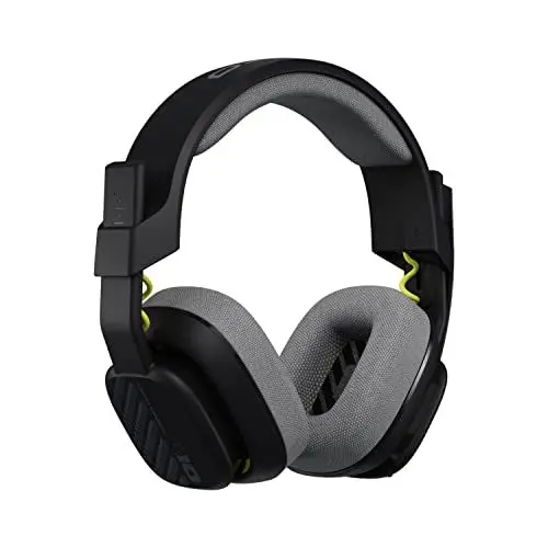 Produktbild: ASTRO A10 Gaming-Headset Gen 2 Kabelgebundenes Headset, Over-Ear-Gaming-Kopfhörer, Leicht & Robust, Flip-to-mute-Mikrofon, 32 mm Treiber, Für PS5, PS4, Nintendo Switch, PC - Schwarz