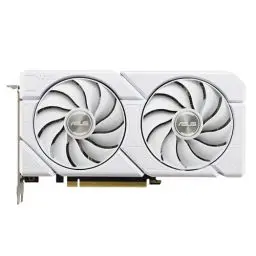 Produktbild: ASUS Dual GeForce RTX 4060 EVO White OC Edition 8GB GDDR6 Gaming Grafikkarte weiß (Nvidia GeForce RTX4060 DLSS3, 246 AI Tops, PCIe 4.0, 1x HDMI 2.1a, 3X DisplayPort 1.4a, DUAL-RTX4060-O8G-EVO-WHITE)
