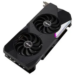 Produktbild: ASUS Dual Radeon RX6750 XT 12GB OC Edition Gaming Grafikkarte (AMD Radeon RX6750 XT, 12GB GDDR6 Speicher, 1x HDMI 2.1, 3x DisplayPort 1.4a, DUAL-RX6750XT-O12G)