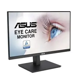 Produktbild: ASUS Eye Care VA24EQSB - 24 Zoll Full HD Monitor - Rahmenlos, ergonomisch, Flicker-Free, Blaulichtfilter, Adaptive-Sync - 75 Hz, 16:9 IPS Panel, 1920x1080 - DisplayPort, HDMI, D-Sub, USB Hub, schwarz