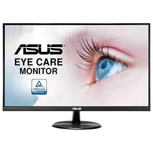 Produktbild: ASUS Eye Care VP279HE - 27 Zoll Full HD Monitor - 75 Hz, 5ms GtG, Adaptive Sync & FreeSync, HDR 10 - IPS Panel, 16:9, 1920x1080 - HDMI, D-Sub, Rahmenlos