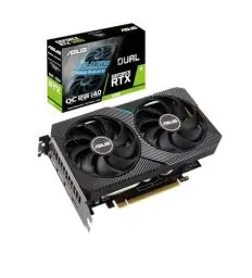 Produktbild: ASUS GeForce Dual RTX 3060 12GB V2 OC Edition Gaming Grafikkarte (GDDR6 Speicher, PCIe 4.0, 1x HDMI 2.1, 3x DisplayPort 1.4a, DUAL-RTX3060-O12G-V2)
