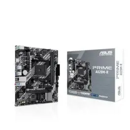 Produktbild: ASUS Prime A520M-R AMD Ryzen AM4 mATX Mainboard mit M.2-Unterstützung, Realtek 1 GB Ethernet, HDMI, SATA 6 Gbit/s, USB-Unterstützung 5 Gbps hinten und vorne, schwarz