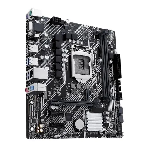 Produktbild: ASUS Prime H510M-E R2.0 Mainboard Sockel Intel LGA1200 (Intel H470 Chipsatz, mATX, DDR4, USB 3.2 Gen 1, M.2, 1Gb Ethernet, Aura Sync)