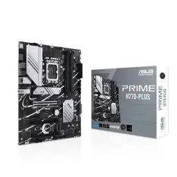 Produktbild: ASUS Prime H770-PLUS Gaming Mainboard Sockel Intel LGA 1700 (Intel H770, ATX, DDR5 Speicher, 3X PCIe 4.0 M.2, Thunderbolt 4, Aura Sync)