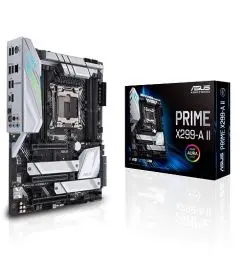 Produktbild: ASUS Prime X299-A II Gaming Mainboard Sockel Intel LGA 2066 (ATX, Intel X299, DDR4, M.2, USB 3.Gen 2, Aura Sync) Schwarz