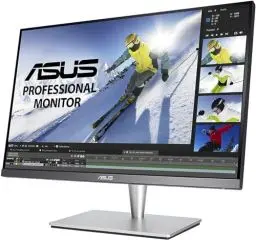 Produktbild: ASUS ProArt PA24AC - 24.1 Zoll WUXGA Professioneller Monitor - 16:10 IPS, 1920x1200 - ergonomisch, Pivot, hohe Farbtreue, Rahmenlos, DisplayHDR 400 - DisplayPort, HDMI, 60W USB-C, USB-Hub, Grau