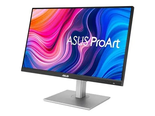 Produktbild: ASUS ProArt PA279CV - 27 Zoll 4K UHD Professioneller Monitor - 16:9 IPS, 3840x2160 - ergonomisch, Pivot, Calman, hohe Farbtreue, HDR 10 - DisplayPort, HDMI, 65W USB-C, USB-Hub, Schwarz
