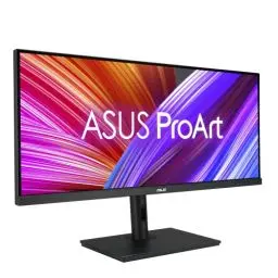 Produktbild: ASUS ProArt PA348CGV - 34 Zoll UWQHD Professioneller Monitor - 21:9 IPS, 3440x1440, 120 Hz - ergonomisch, Calman, hohe Farbtreue, DisplayHDR 400 - DisplayPort, HDMI, 90W USB-C, USB-Hub, schwarz