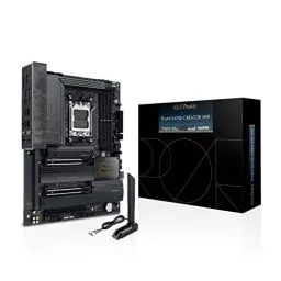 Produktbild: ASUS ProArt X670E-CREATOR WIFI Mainboard Sockel AMD AM5 (Ryzen 7000, ATX, PCIe 5.0, DDR5-Speicher, 2x USB 4, WiFi 6E, 4x M.2, USB 3.2 Gen2x2, Content Creation)