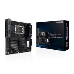 Produktbild: ASUS Pro WS W790E-SAGE SE Workstation Mainboard Sockel Intel LGA 4677 (EEB-Mainboard, PCIe 5.0, DDR5, USB 3.2 Gen 2)