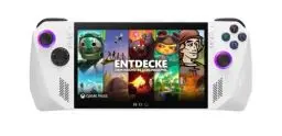 Produktbild: ASUS ROG Ally Konsole | 7 Zoll FHD+ 120Hz IPS Display | AMD Ryzen Z1 Extreme | 16 GB RAM | 512GB SSD | AMD Radeon Navi3 | Windows 11 | White