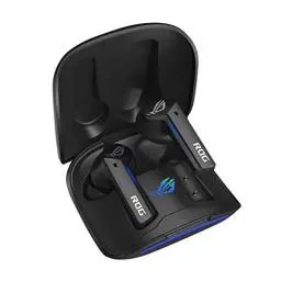 Produktbild: ASUS ROG Cetra True Wireless In-Ear Gaming Kopfhörer (aktive Geräuschunterdrückung (ANC), 27 Stunden Akkulaufzeit, kabelloses Laden, Touch-Steuerung, wasserdicht, schwarz)