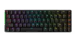 Produktbild: ASUS ROG Falchion 2,4GHz kabellose Gaming Tastatur (QWERTZ-Layout, RBG, mechanisch, Touch Panel, Tastaturabdeckung, Wireless, 68 Tasten, Aura Sync, Cherry MX Switchesc)