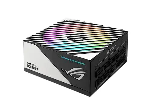 Produktbild: ASUS ROG Loki SFX-L 1000W Platinum (Vollmodulares Netzteil, 80+ Platinum, 120mm PWM ARGB Lüfter, Aura Sync, ATX 3.0 Kompatibel, PCIe 5.0 Ready)