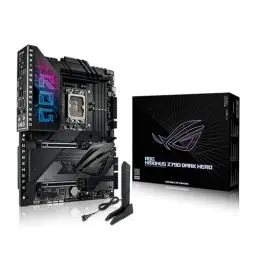 Produktbild: ASUS ROG MAXIMUS Z790 DARK HERO Gaming Mainboard Sockel Intel LGA 1700 (ATX, DDR5, WiFi 7, 5x M.2, PCIe 5.0, Thunderbolt 4, Aura Sync)