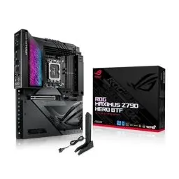 Produktbild: ASUS ROG Maximus Z790 Hero BTF Gaming Mainboard Sockel Intel LGA1700 (ATX, Hidden-Connector-Design, DDR5, 5X M.2, PCIe 5.0, Q-Release, Intel WiFi 7, 2X Tunderbolt 4, Aura Sync)