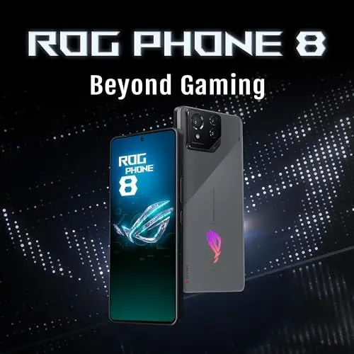 Produktbild: ASUS ROG Phone 8, EU Official, Rebel Grey, 12GB RAM 256GB Speicher, Snapdragon 8 Gen 3, 6,78