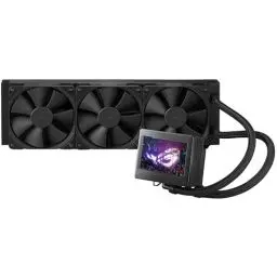Produktbild: ASUS ROG Ryujin III 360 All-in-One Flüssig CPU-Kühler (3,5 Zoll LCD, Asetek-Pumpe der 8. Generation, 3x Noctua 2000 PWM 120mm-Radiatorlüfter, schwarz)