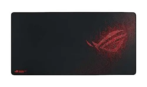 Produktbild: ASUS ROG Sheath Gaming Mauspad (Tischunterlage, extra groß, rutschfest) schwarz / rot
