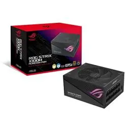 Produktbild: ASUS ROG Strix 1000W Gold Aura Edition RGB Netzteil (1000 Watt, Aura Sync RGB Belechtung, 80+ Gold Zertifizierung, Axial-Tech Lüfter, ATX 3.0 Kompatibel, PCIe 5.0 Ready)