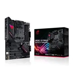 Produktbild: ASUS ROG Strix B550-F Gaming Mainboard Sockel AM4 (ATX, Ryzen, PCIe 4.0, Intel 2,5 Gbit/s-Ethernet, 2x M.2 mit Kühlern, SATA 6Gbit/s, USB 3.2 Gen 2, Aura Sync) Schwarz